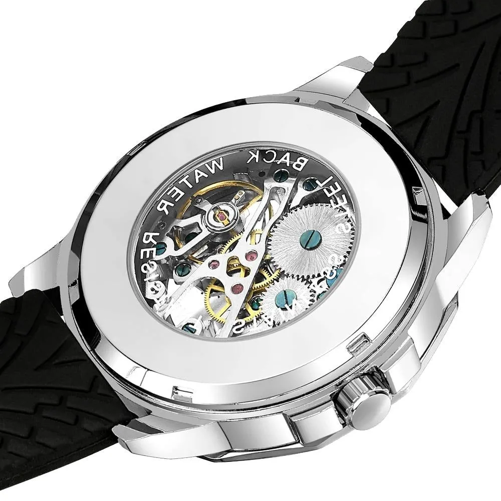 Skeleton Skull Face Watch