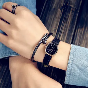 Small Dial Women Watch Vintage Square Wristwatches