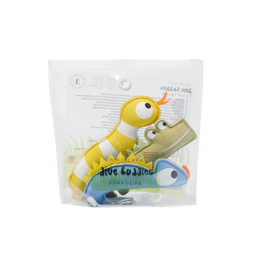 Sunnylife Dive Buddies Set Into The Wild  Set Of 3 S41DBWLD