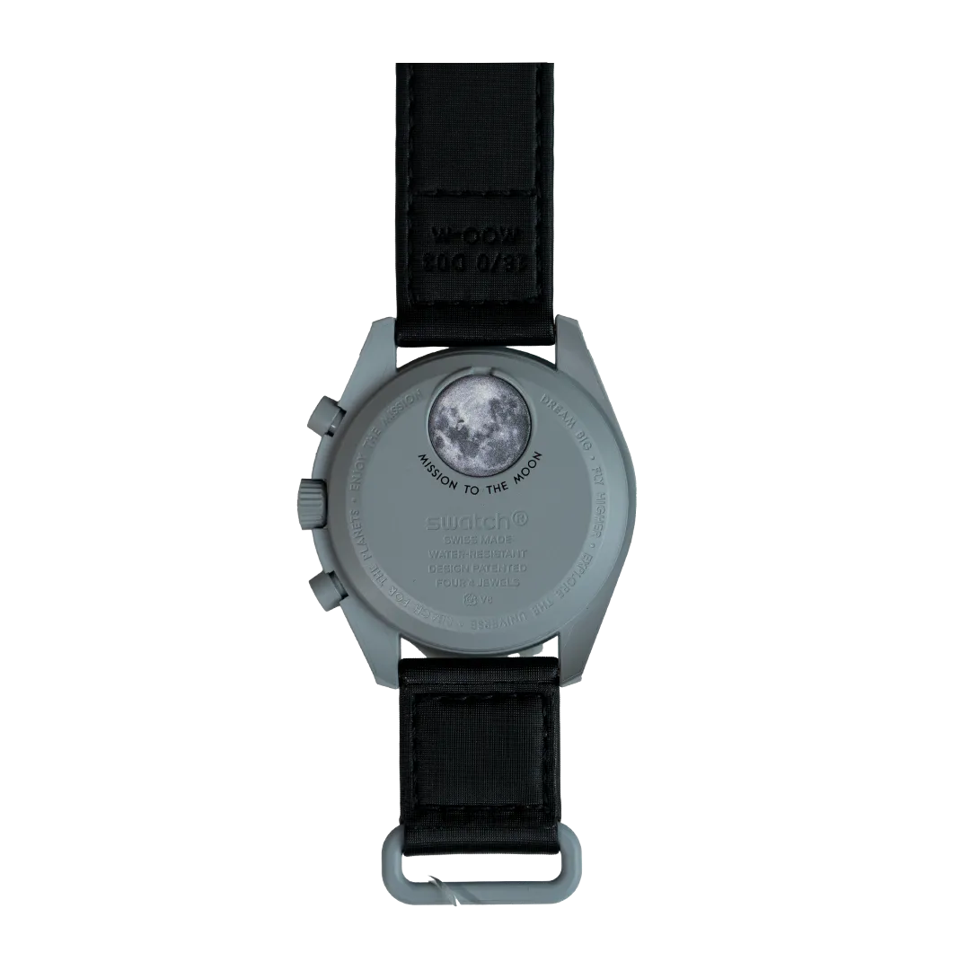Swatch x Omega Bioceramic Moonswatch-Mission to Moonshine Gold Floral Dial
