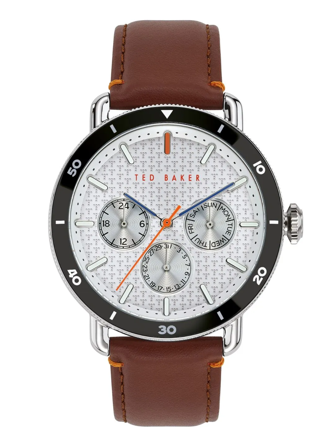 Ted Baker Analog Silver Dial Men Watch-BKPMGS002