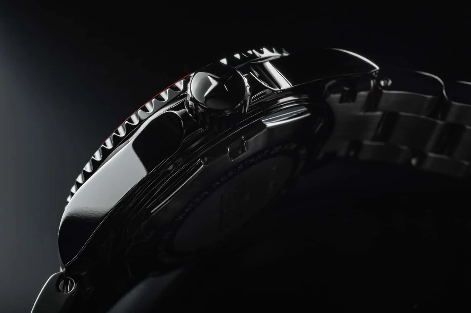 Ternos Ceramic Automatic GMT Swiss-Made Blue Red Diving Watch 16159060