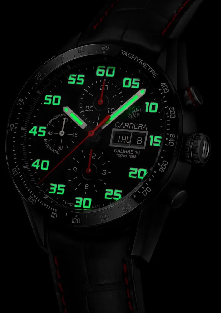 TH Watch Carrera Day Date AutoMTic Chronograph D