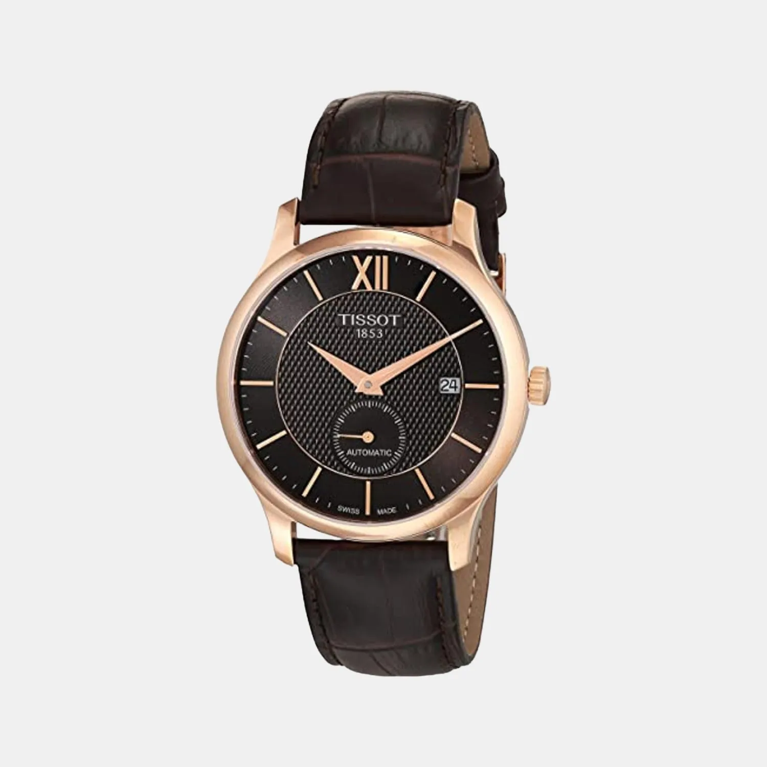 Tradition Men Analog Stainless Steel Watch T0634283606800