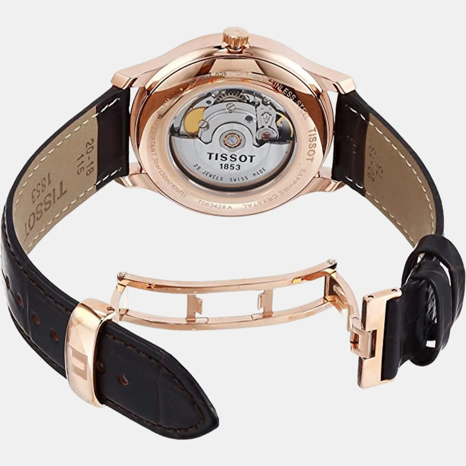 Tradition Men Analog Stainless Steel Watch T0634283606800