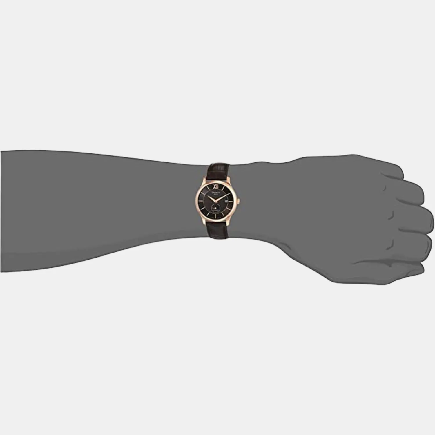Tradition Men Analog Stainless Steel Watch T0634283606800