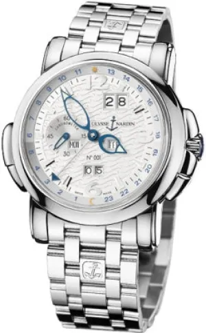 Ulysse Nardin GMT  /- Perpetual Platinum & 18K White gold Men's Watch
