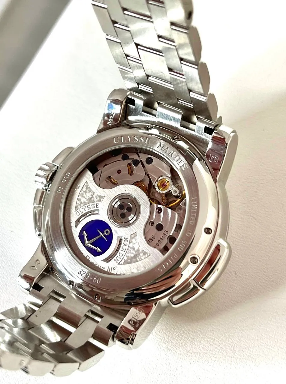Ulysse Nardin GMT  /- Perpetual Platinum & 18K White gold Men's Watch