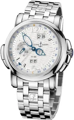 Ulysse Nardin GMT  /- Perpetual Platinum & 18K White gold Men's Watch
