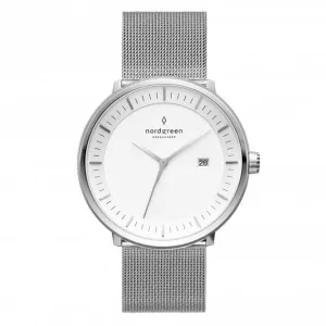 Unisex Philosopher Mesh Silver 36mm Watch PH36SIMESIXX