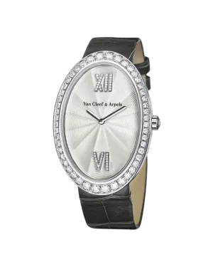 Van Cleef & Arpels Timeless XL 18K White Gold & Diamonds Lady's Watch
