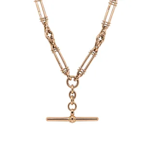 Vintage 15ct Rose Gold Prince of Wales Fob Necklace