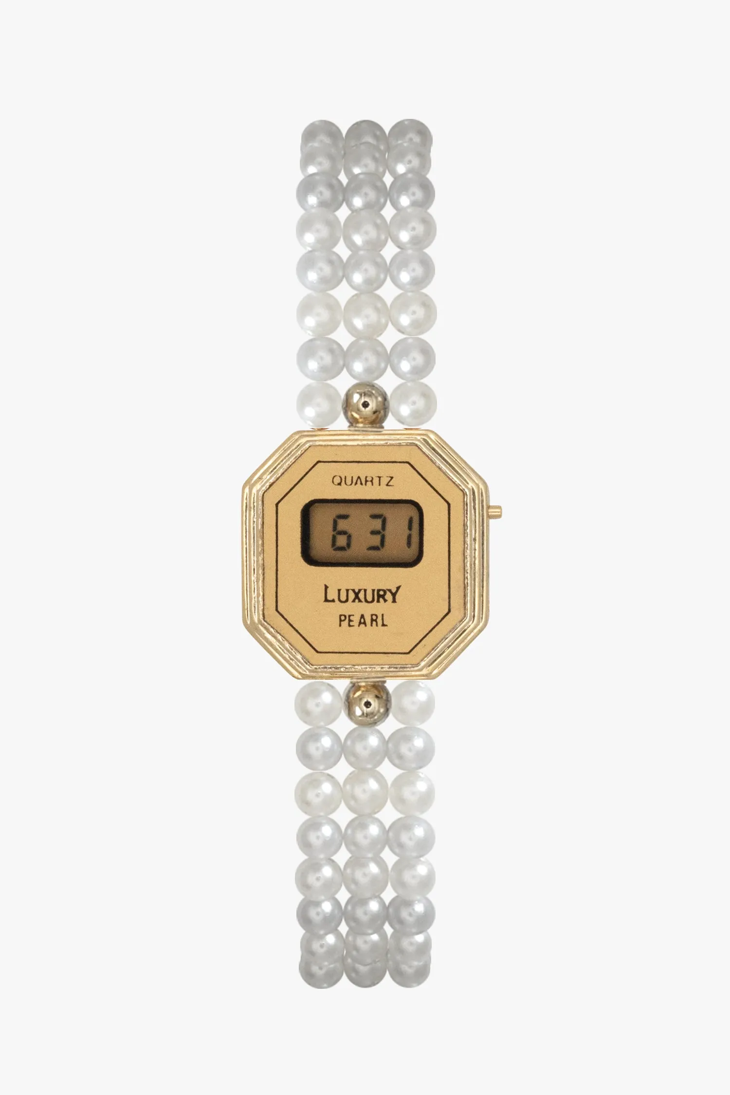 WCHRLUXB - Ladies 1980s Pearl Watch
