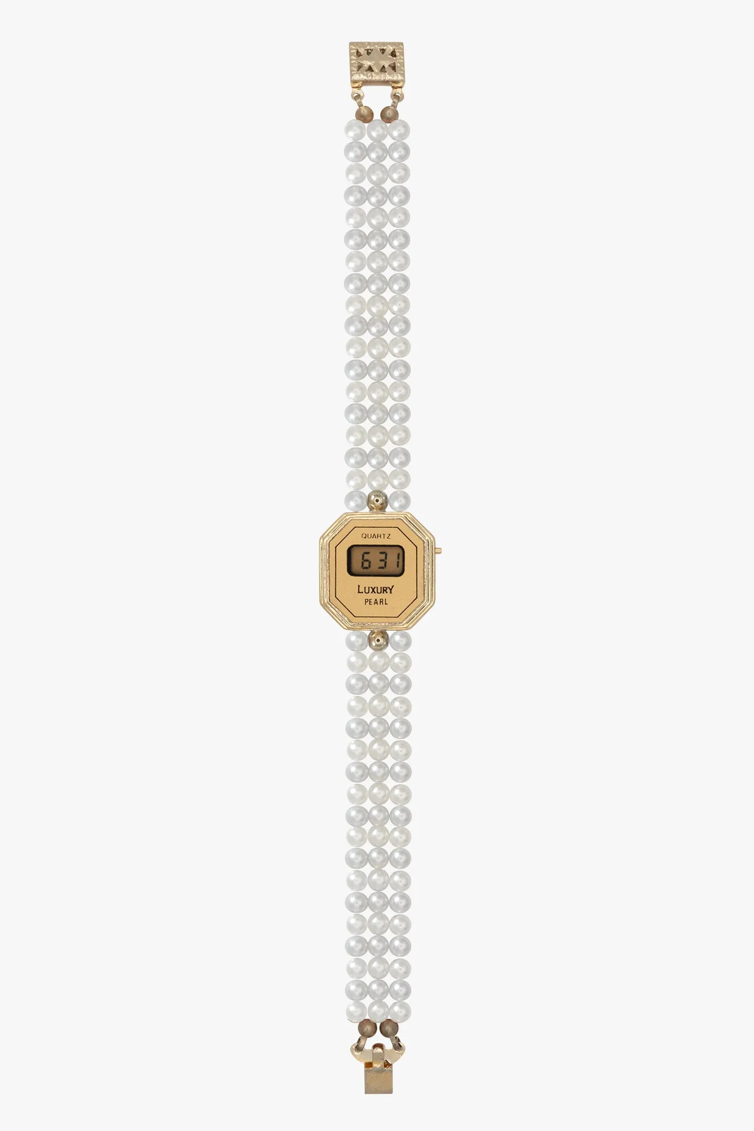 WCHRLUXB - Ladies 1980s Pearl Watch