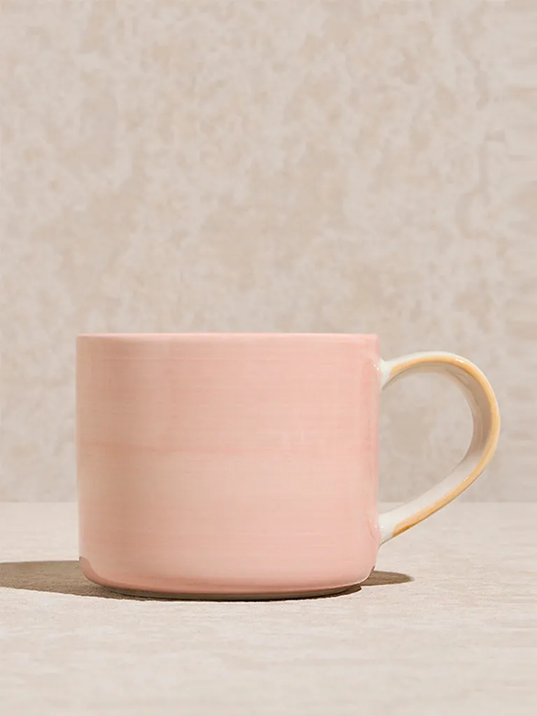 Westside Home Pink Floral Printed Mug