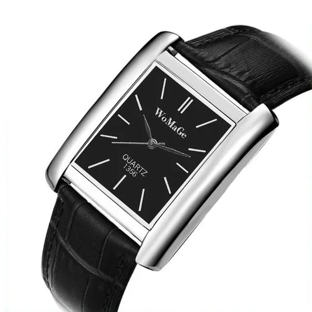 WoMaGe Rose Gold Watch Women Watches Rectangle Women's Watches Top Brand Luxury Ladies Watch Clock relogio feminino reloj mujer