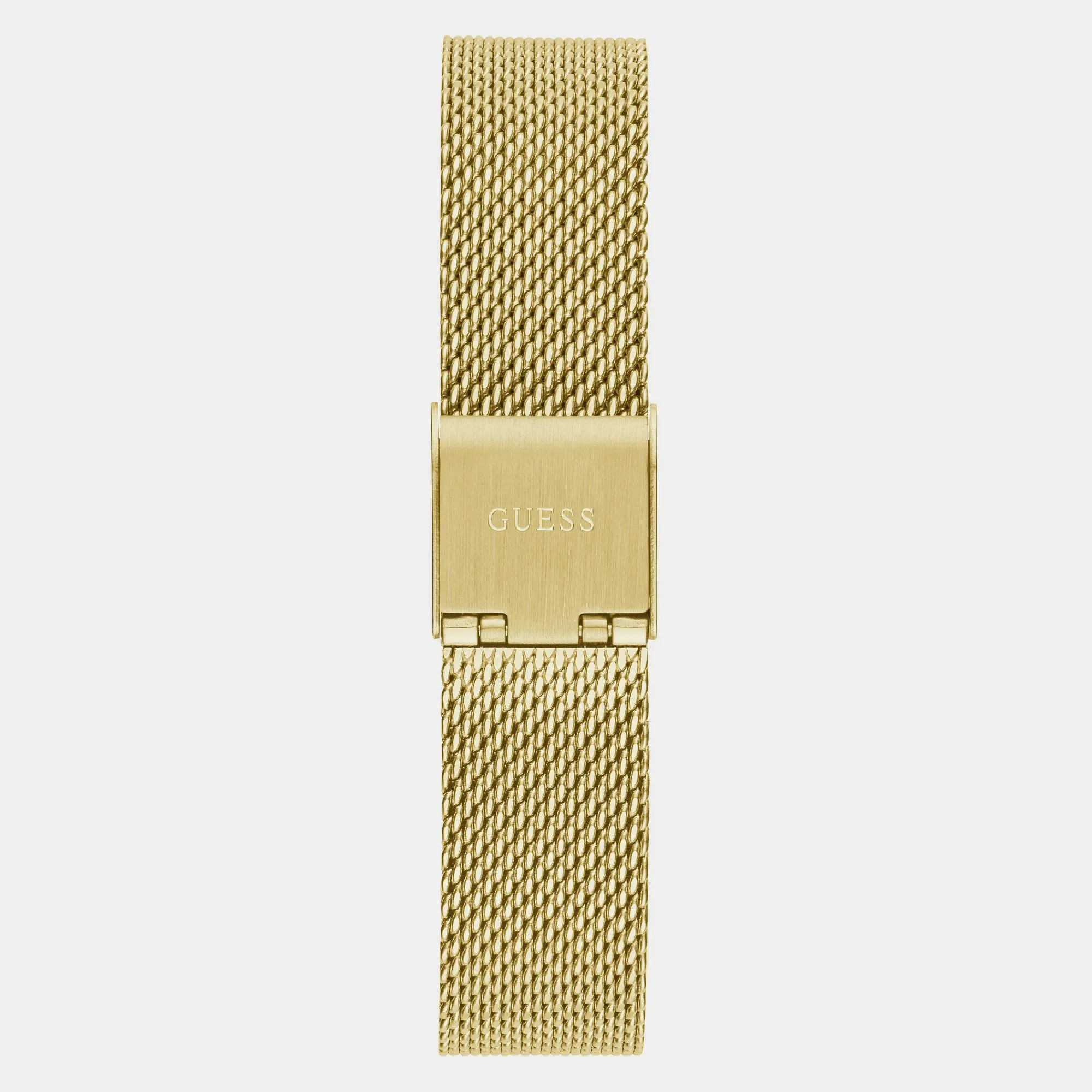 Women Champagne Analog Mesh Watch GW0550L2
