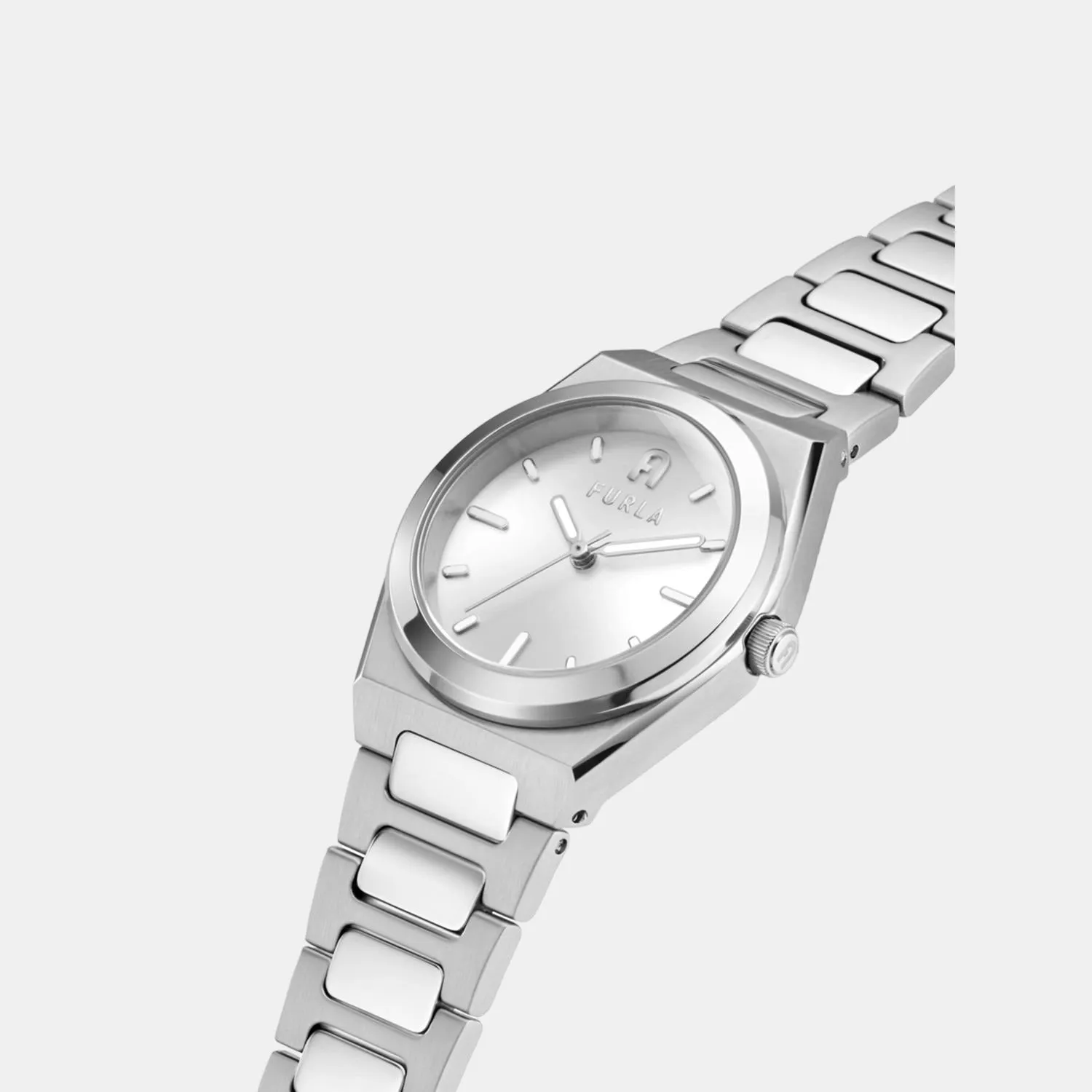 Women Silver Analog Stainless Steel Watch WW00020010L1