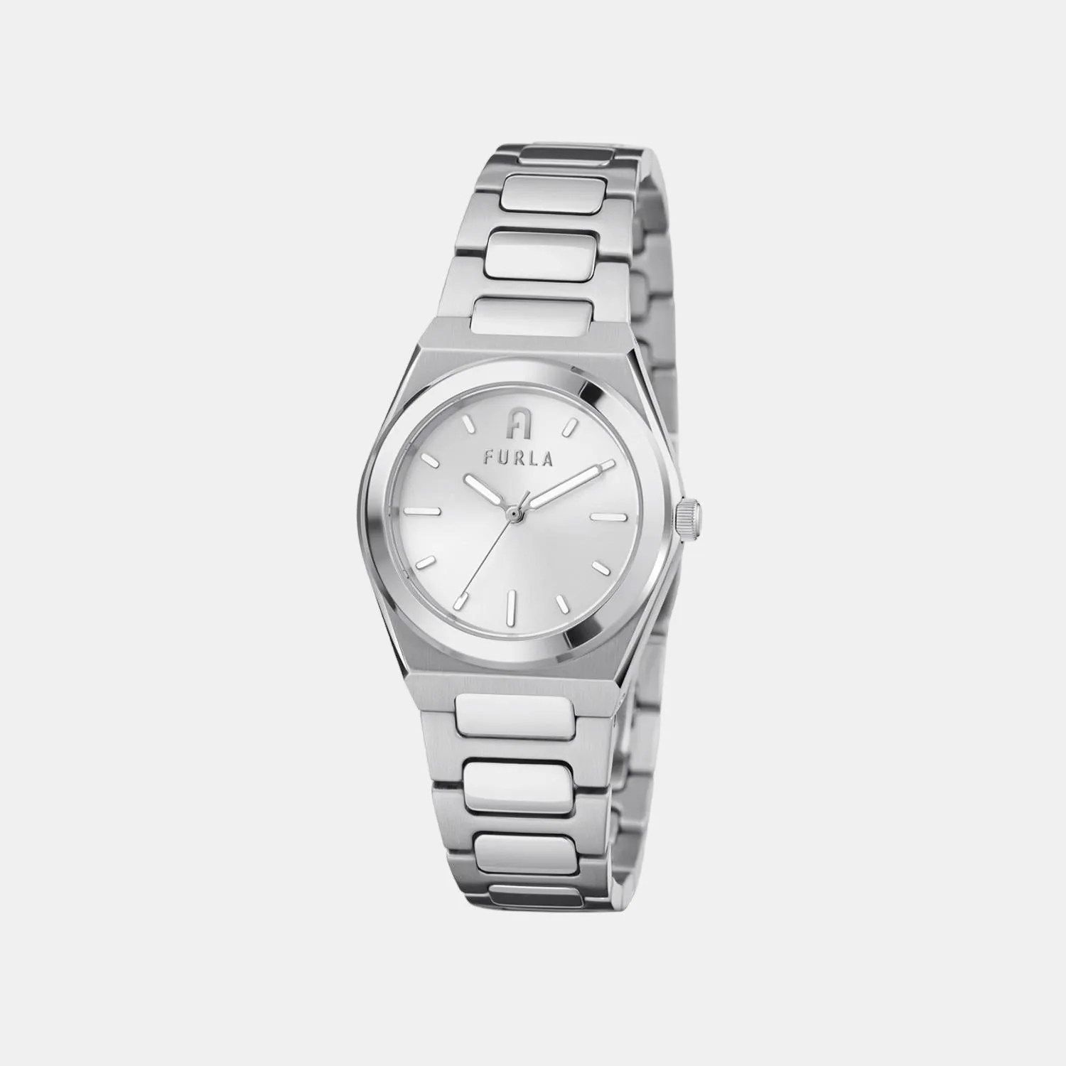 Women Silver Analog Stainless Steel Watch WW00020010L1