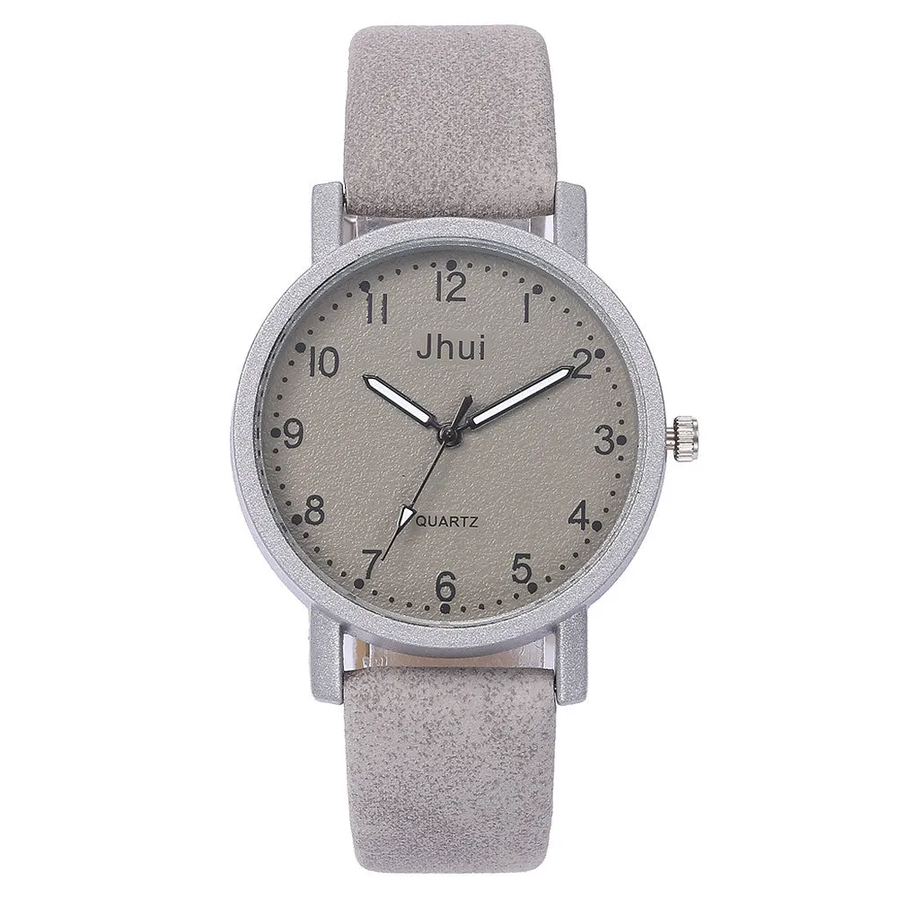 Women's Casual Quartz Leather Band New Strap Watch Analog Precise time and keep good time Wrist Watch