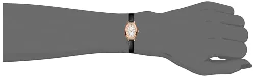 Women's Dainty Small Oval Leather Strap Watch